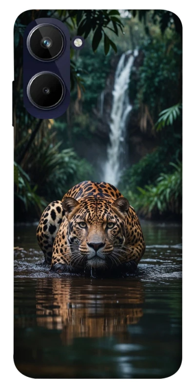 Чохол на Realme 10 4G Leopard in water фото 1 з 1