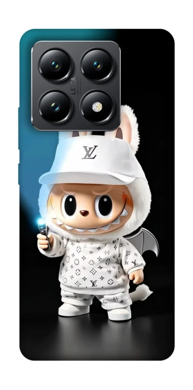 Чохол на Xiaomi 14T Labubu with flashlight ver.1 фото 1 з 1
