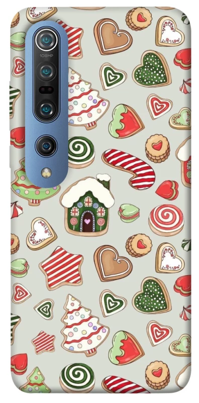 Чехол на Xiaomi Mi 10 / Mi 10 Pro Новогодний v7 фото 1 из 1