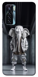 Чехол на TECNO Camon 17 Pro Слон v2 фото 1 из 1