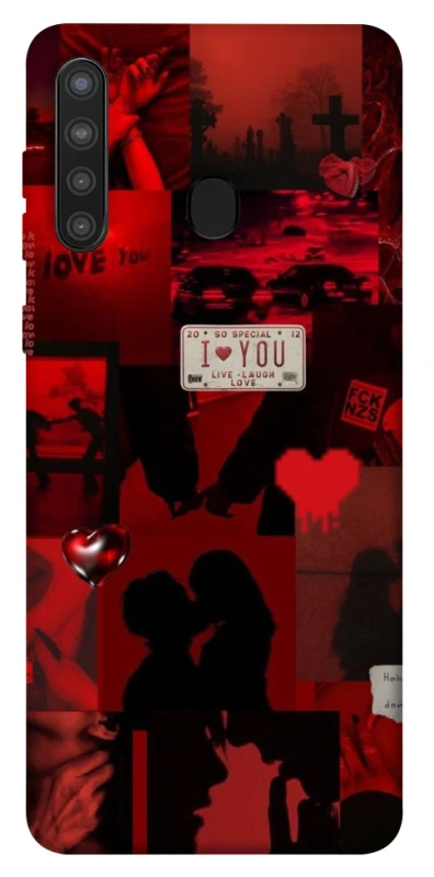 Чехол на Samsung Galaxy A21 Love collage ver.2 фото 1 из 1