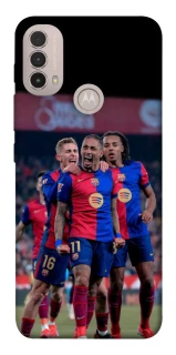 Чохол на Motorola Moto E40 FC Barcelona team фото 1 з 1