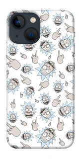 Чохол на Apple iPhone 13 mini (5.4") Rick and Morty style фото 1 з 1