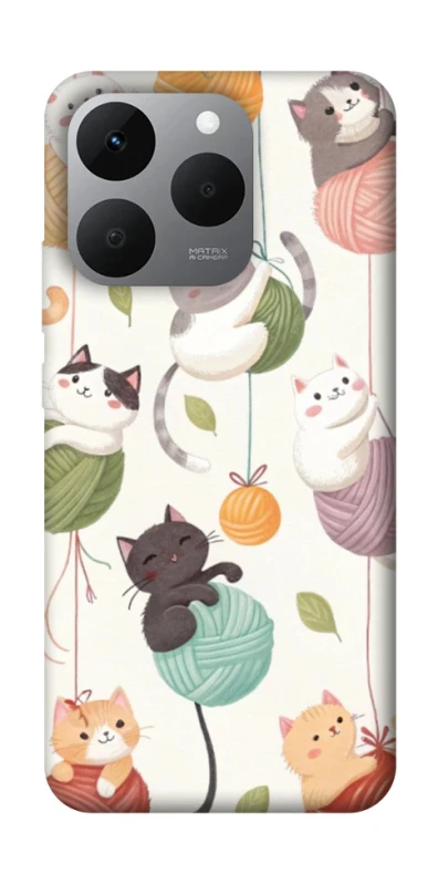 Чехол на Realme 15T Funny Kittens фото 1 из 1