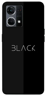 Чехол на Oppo Reno 7 4G Black фото 1 из 1
