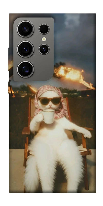 Чехол на Samsung Galaxy S24 Ultra Exploding Kittens ver.1 фото 1 из 1