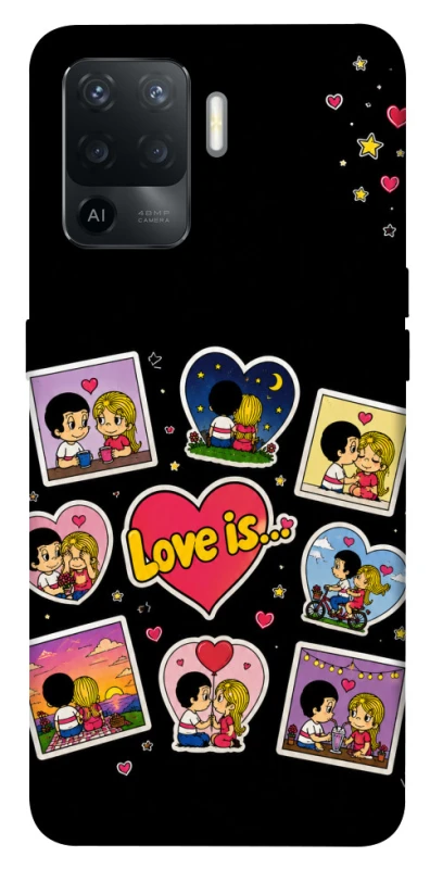 Чохол на Oppo Reno 5 Lite Love is ver.2 фото 1 з 1