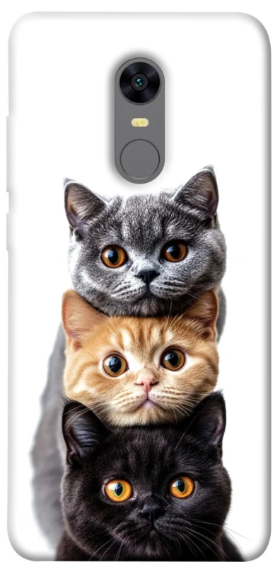 Чохол на Xiaomi Redmi 5 Plus / Redmi Note 5 (Single Camera) Гарні котики фото 1 з 1