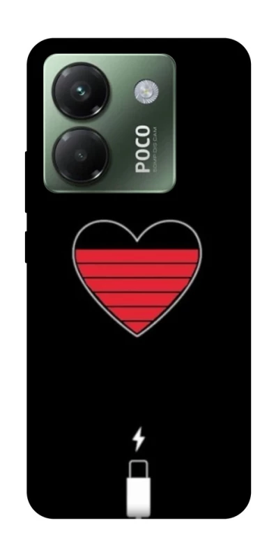 Чохол на Xiaomi Poco M7 pro 5G Charge your heart фото 1 з 1