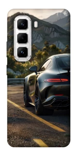 Чехол на Infinix Hot 50 Pro Car in the mountains фото 1 из 1