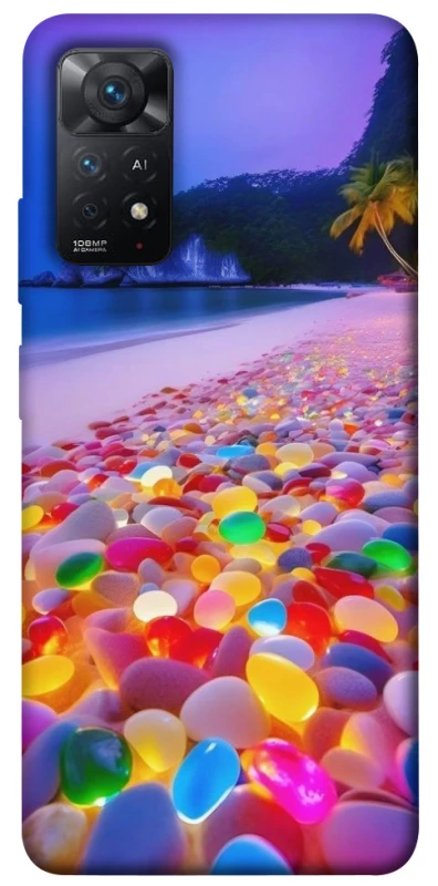 Чохол на Xiaomi Redmi Note 12 Pro 4G Каміння світиться на березі фото 1 з 1