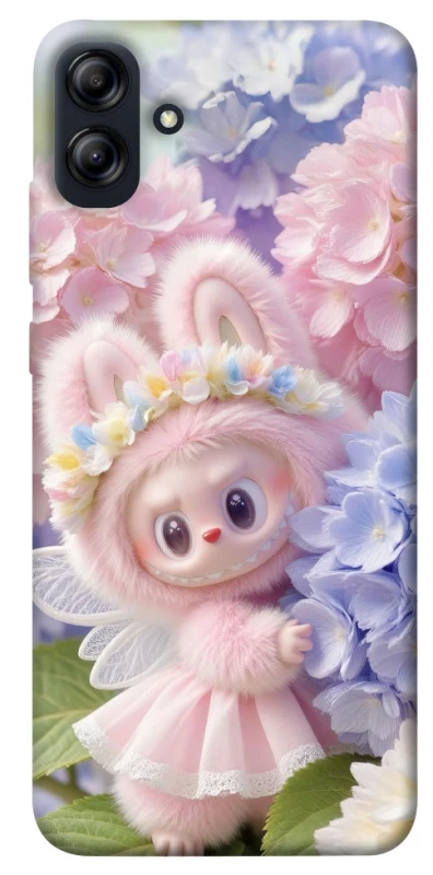 Чохол на Samsung Galaxy A04e Labubu & Flowers ver.1 фото 1 з 1