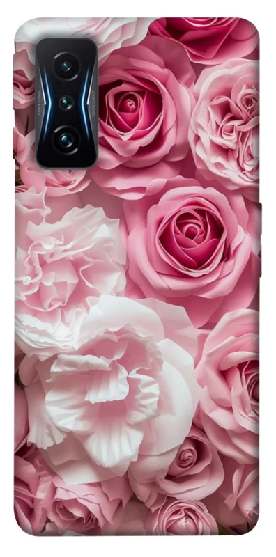 Чохол на Xiaomi Poco F4 GT Рожеві Квіти фото 1 з 1