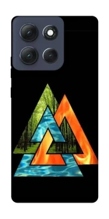 Чехол на Motorola Moto G86 Power Валькнут v4 фото 1 из 1