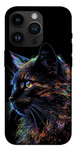 Чохол на Apple iPhone 14 Pro (6.1") Чорний кіт фото 1 з 1