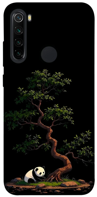 Чохол на Xiaomi Redmi Note 8 Panda and tree фото 1 з 1