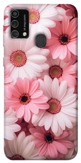 Чехол на Samsung Galaxy M21s Розовые цветы v2 фото 1 из 1