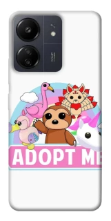 Чехол на Xiaomi Redmi 13C Adopt Me Pets Logo фото 1 из 1