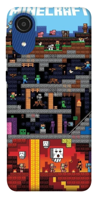 Чохол на Samsung Galaxy A03 Core Minecraft фото 1 з 1