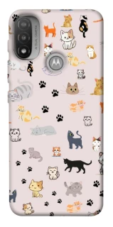 Чохол на Motorola Moto E20 Cat style ver.1 фото 1 з 1