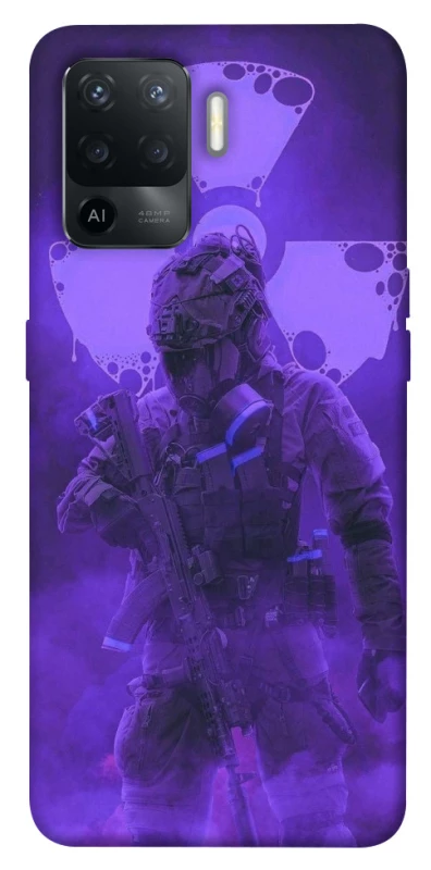 Чохол на Oppo Reno 5 Lite Радіація v6 фото 1 з 1