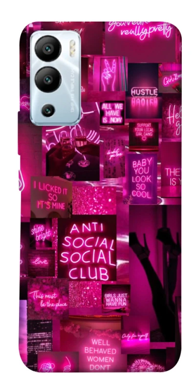 Чохол на Infinix Hot 12i Hot collage ver.7 фото 1 з 1