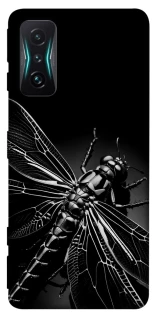 Чохол на Xiaomi Redmi K50 Gaming Black dragonfly фото 1 з 1