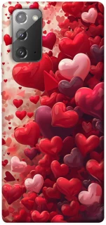Чохол на Samsung Galaxy Note 20 Many hearts фото 1 з 1