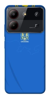 Чехол на ZTE Blade A54 4G UA-Football ver.4 фото 1 из 1