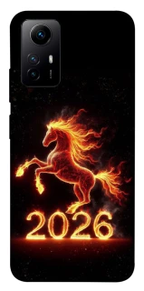 Чехол на Xiaomi Redmi Note 12S Red Fire Horse ver.1 фото 1 из 1