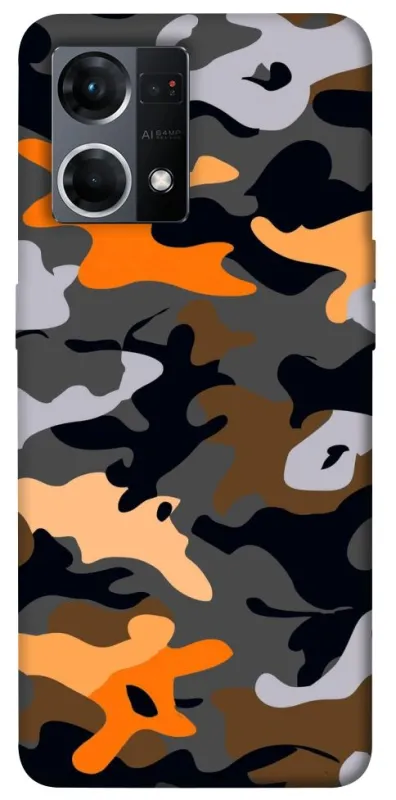 Чохол на Oppo Reno 7 4G Сamouflage v19 фото 1 з 1