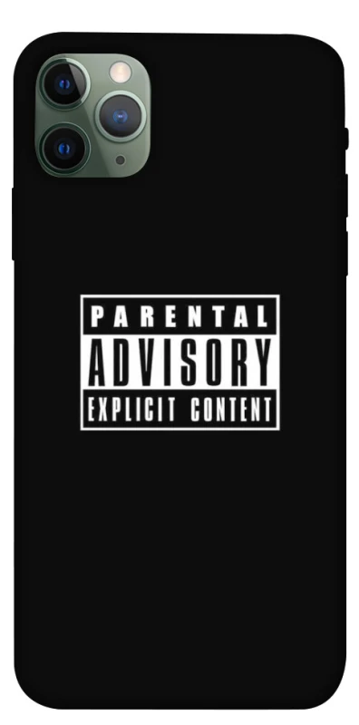 Чохол на Apple iPhone 11 Pro Max (6.5") Parental Advisory Label фото 1 з 1