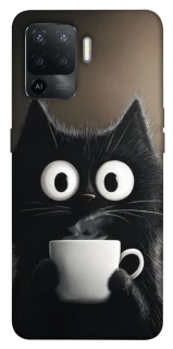 Чехол на Oppo Reno 5 Lite morning cat фото 1 из 1