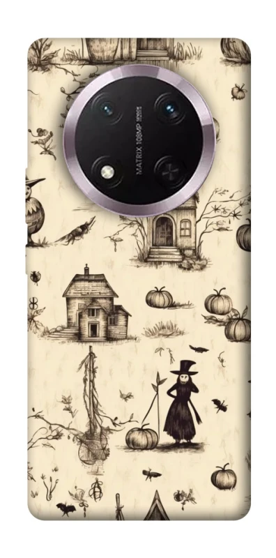 Чохол на Honor X9c Halloween aesthetic ver.1 фото 1 з 1