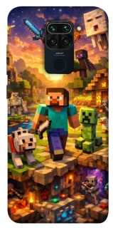 Чохол на Xiaomi Redmi Note 9 / Redmi 10X Minecraft v6 фото 1 з 1