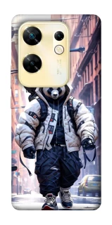 Чехол на Infinix Zero 30 4G Панда курьер фото 1 из 1