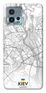 Чохол на Motorola Moto G72 Kiev white map фото 1 з 1