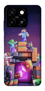 Чохол на ZTE Blade A55 4G Minecraft aesthetics фото 1 з 1
