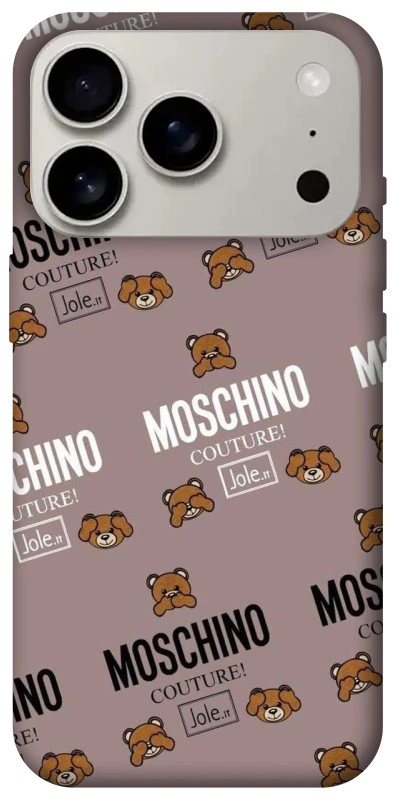 Чохол на Apple iPhone 17 Pro (6.3") Moschino фото 1 з 1