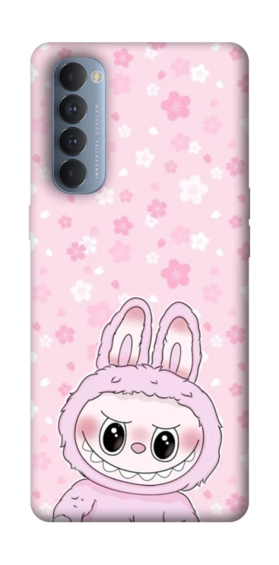 Чохол на Oppo Reno 4 Pro Pink Labubu фото 1 з 1