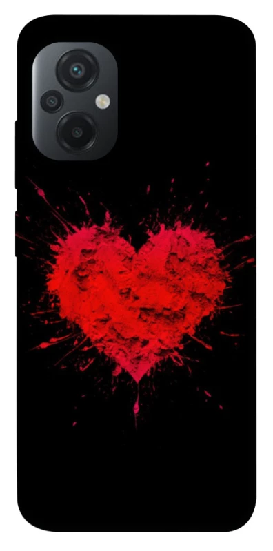 Чохол на Xiaomi Poco M5 Splash heart фото 1 з 1