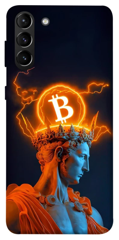 Чехол на Samsung Galaxy S21+ Bitcoin God фото 1 из 1