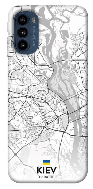 Чохол на Motorola Moto G41 Kiev white map фото 1 з 1