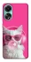 Чехол на Oppo A78 4G Pink kitty фото 1 из 1