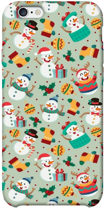 Чохол на Apple iPhone 6/6s plus (5.5") Новорічний v2 фото 1 з 1