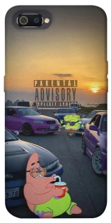 Чехол на Realme C2 Патрик на гонках фото 1 из 1