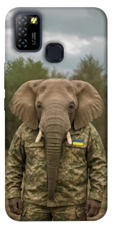Чохол на Infinix Hot 10 Lite Слон захисник фото 1 з 1