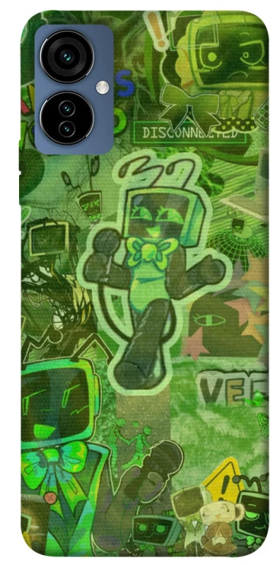 Чохол на TECNO Camon 19 Neo Dandysworld tv green theme фото 1 з 1