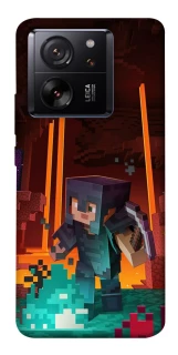 Чехол на Xiaomi 13T Minecraft game adventure фото 1 из 1