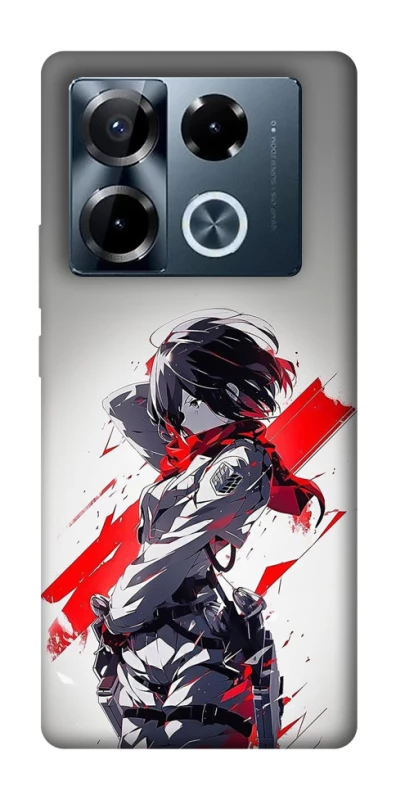 Чехол на Infinix Note 40 Pro 4G Mikasa фото 1 из 1